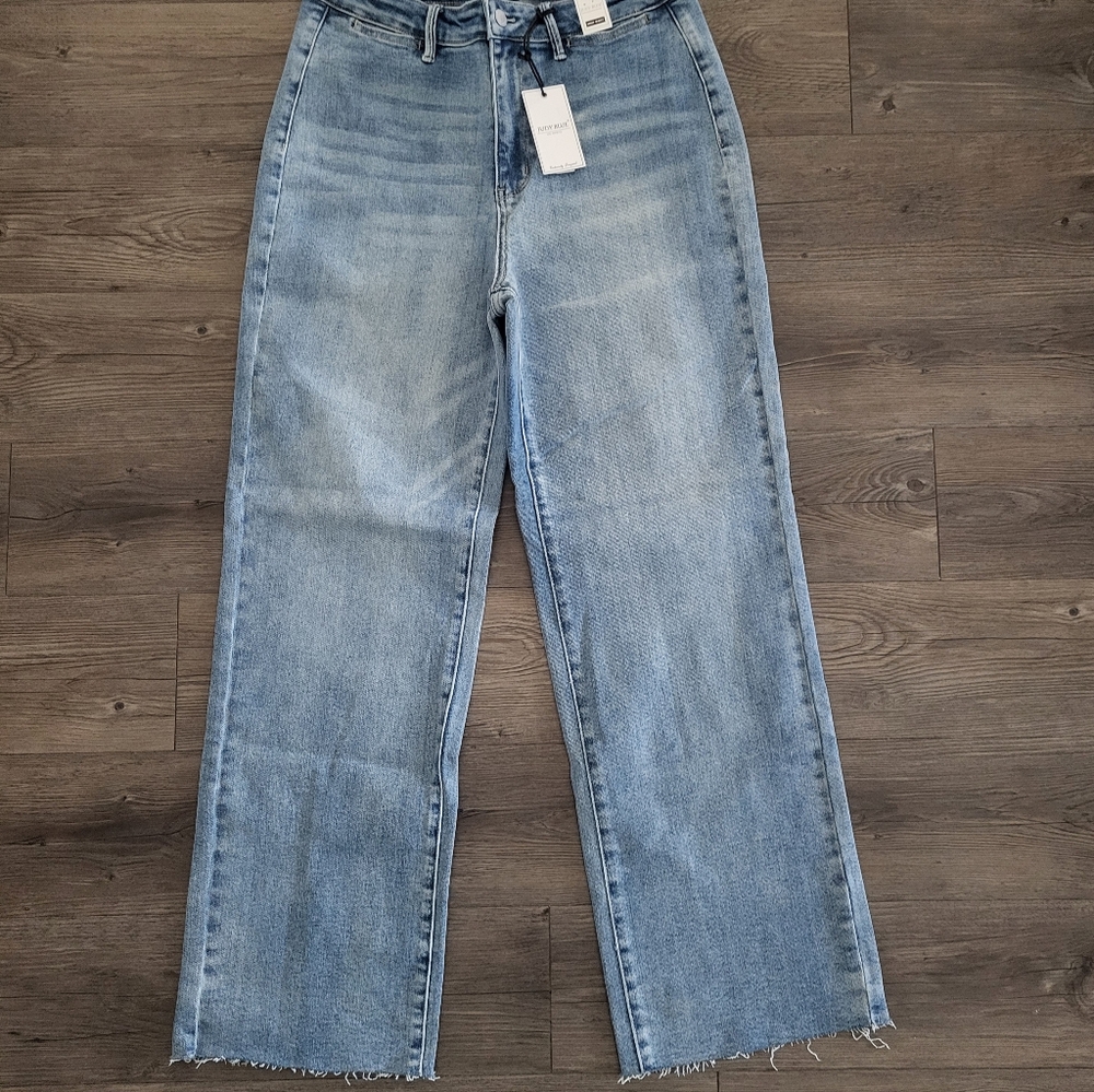 Judy Blue Wide Leg High Waist Jeans 11/30